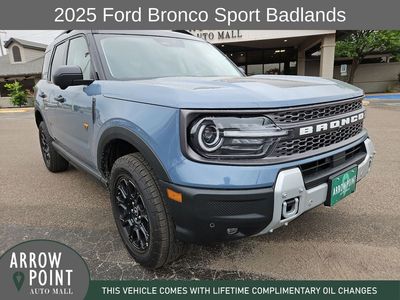2025 Ford Bronco Sport — side profile view