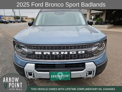2025 Ford Bronco Sport — rear three-quarter view