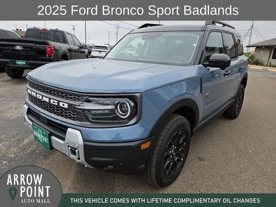 2025 Ford Bronco Sport — interior view