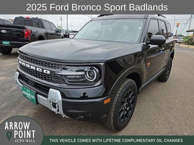 2025 Ford Bronco Sport — interior view