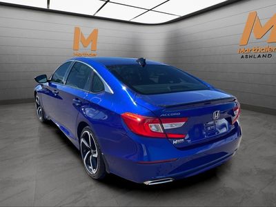 2021 Honda Accord — rear three-quarter view