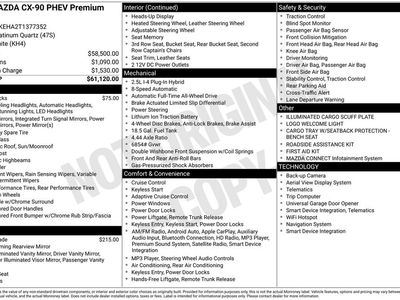 2026 Mazda CX-90 PHEV - Photo 40