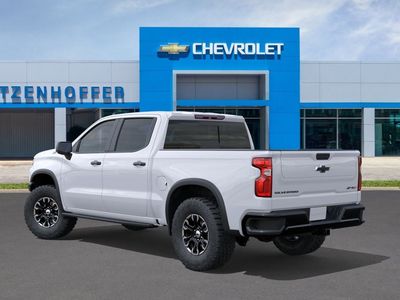 2026 Chevrolet Silverado 1500 — rear three-quarter view