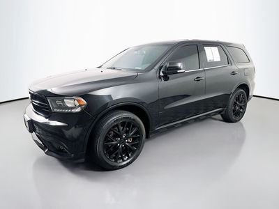 2015 Dodge Durango — rear three-quarter view
