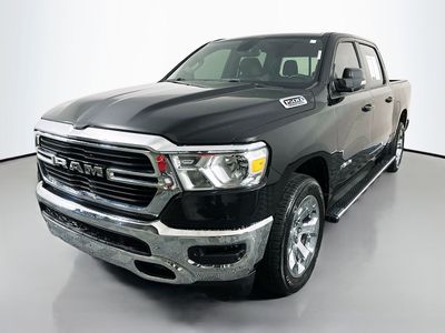 2021 RAM 1500 — rear three-quarter view