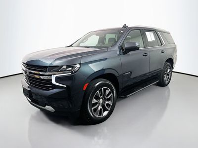 2022 Chevrolet Tahoe — rear three-quarter view