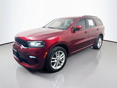 2022 Dodge Durango — rear three-quarter view