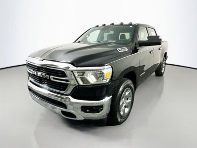 2020 RAM 1500 — rear three-quarter view