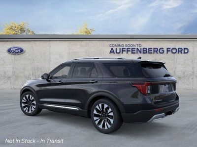 2026 Ford Explorer — interior view