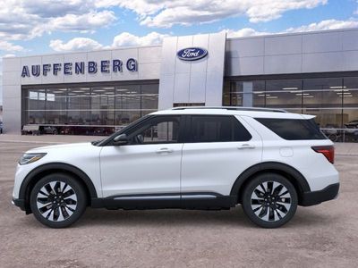 2026 Ford Explorer — rear three-quarter view