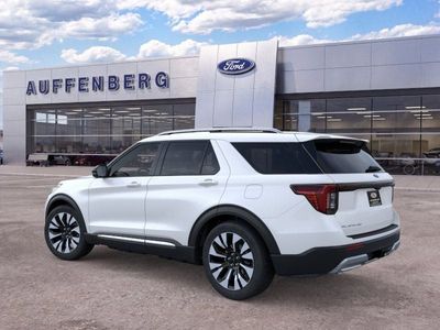 2026 Ford Explorer — interior view
