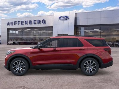 2026 Ford Explorer — rear three-quarter view