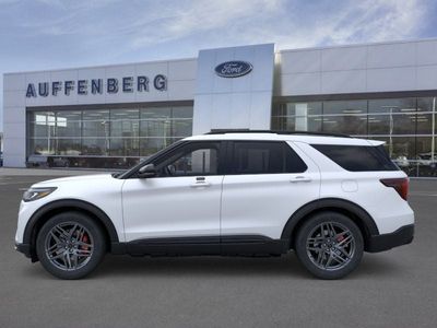2026 Ford Explorer — rear three-quarter view
