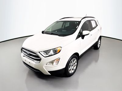 2021 Ford EcoSport — rear three-quarter view