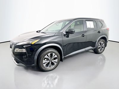 2023 Nissan Rogue — rear three-quarter view