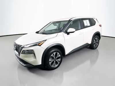 2023 Nissan Rogue — rear three-quarter view