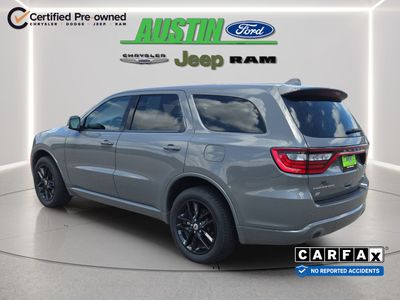 2022 Dodge Durango — rear three-quarter view