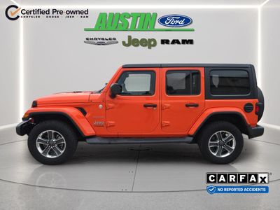 2018 Jeep Wrangler Unlimited — side profile view