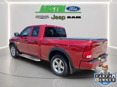 2013 RAM 1500 — rear three-quarter view