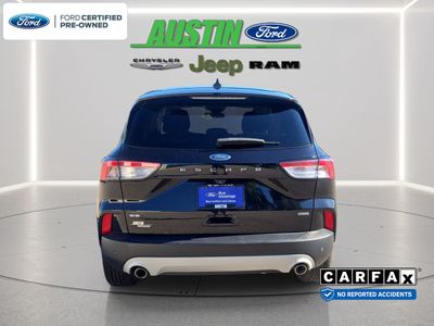 2020 Ford Escape — interior view
