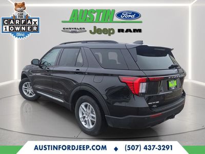 2025 Ford Explorer — rear three-quarter view