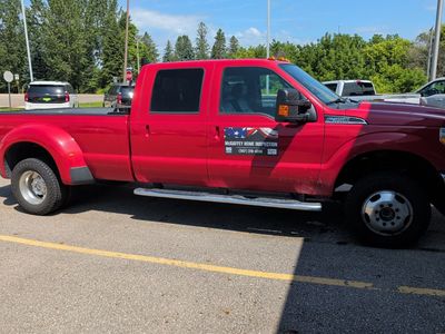 2015 Ford F-350Sd — rear three-quarter view