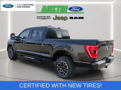 2022 Ford F-150 — rear three-quarter view