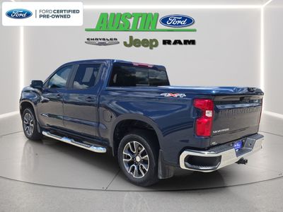 2022 Chevrolet Silverado 1500 — rear three-quarter view