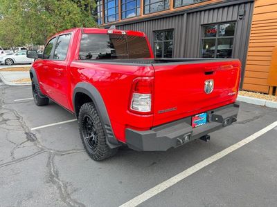 2022 RAM 1500 — rear three-quarter view