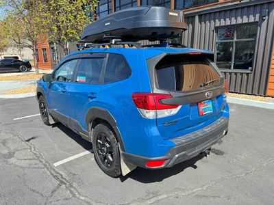 2022 Subaru Forester — rear three-quarter view