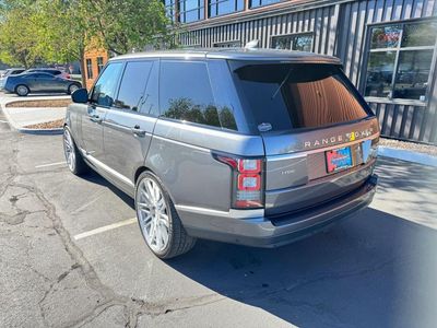 2017 Land Rover Range Rover — rear three-quarter view