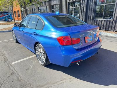 2013 BMW 3 Series — rear three-quarter view