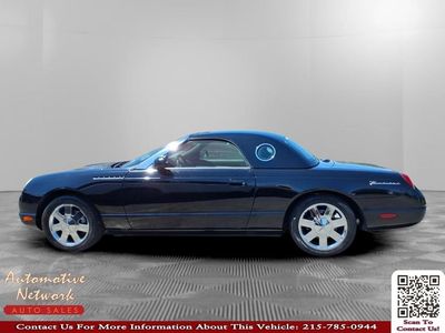 2002 Ford Thunderbird — side profile view
