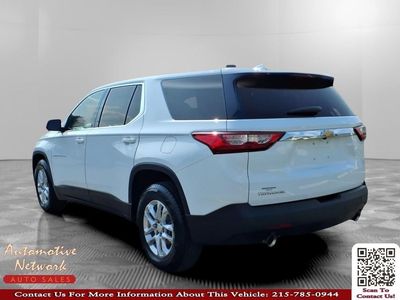 2019 Chevrolet Traverse — rear three-quarter view