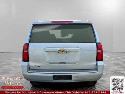 2015 Chevrolet Tahoe — interior view