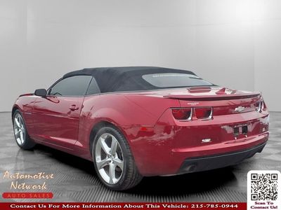 2013 Chevrolet Camaro — rear three-quarter view