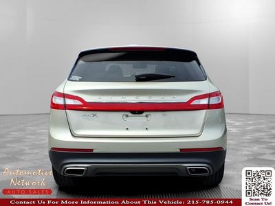 2017 Lincoln MKX — interior view