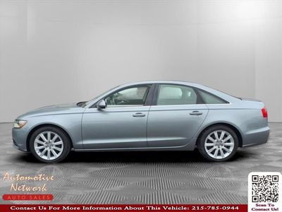 2013 Audi A6 — side profile view
