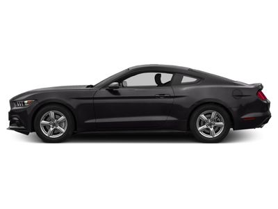 2015 Ford Mustang — rear three-quarter view