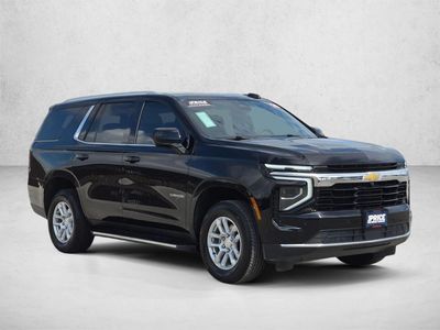 2025 Chevrolet Tahoe — rear three-quarter view