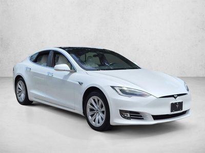 2020 Tesla Model S — rear three-quarter view