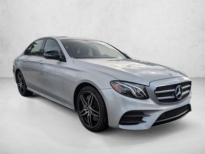 2020 Mercedes-Benz E-Class — rear three-quarter view