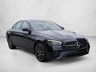 2023 Mercedes-Benz E-Class — rear three-quarter view