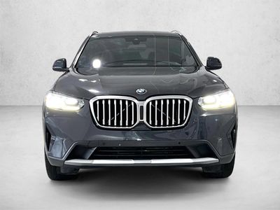 2022 BMW X3 — rear three-quarter view