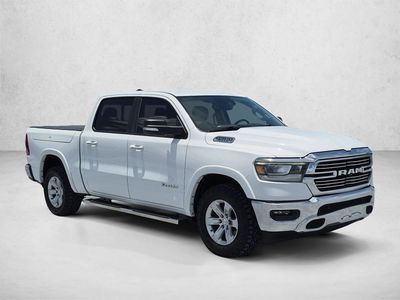 2020 RAM 1500 — rear three-quarter view
