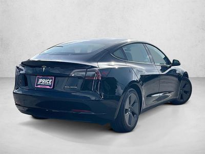 2021 Tesla Model 3 — side profile view