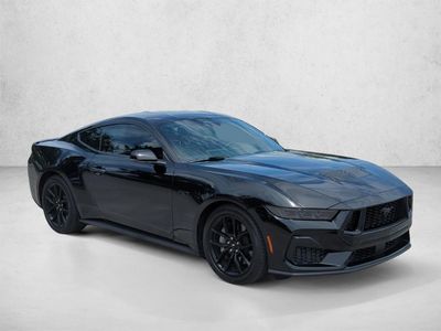 2025 Ford Mustang — rear three-quarter view