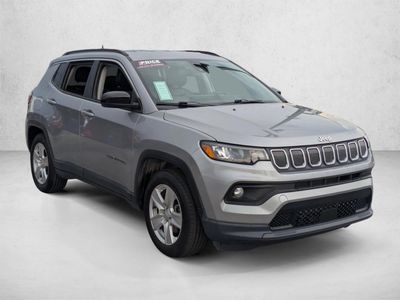 2022 Jeep Compass — rear three-quarter view