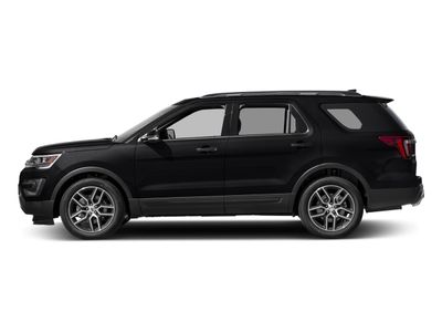 2017 Ford Explorer — side profile view
