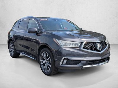 2019 Acura MDX — rear three-quarter view